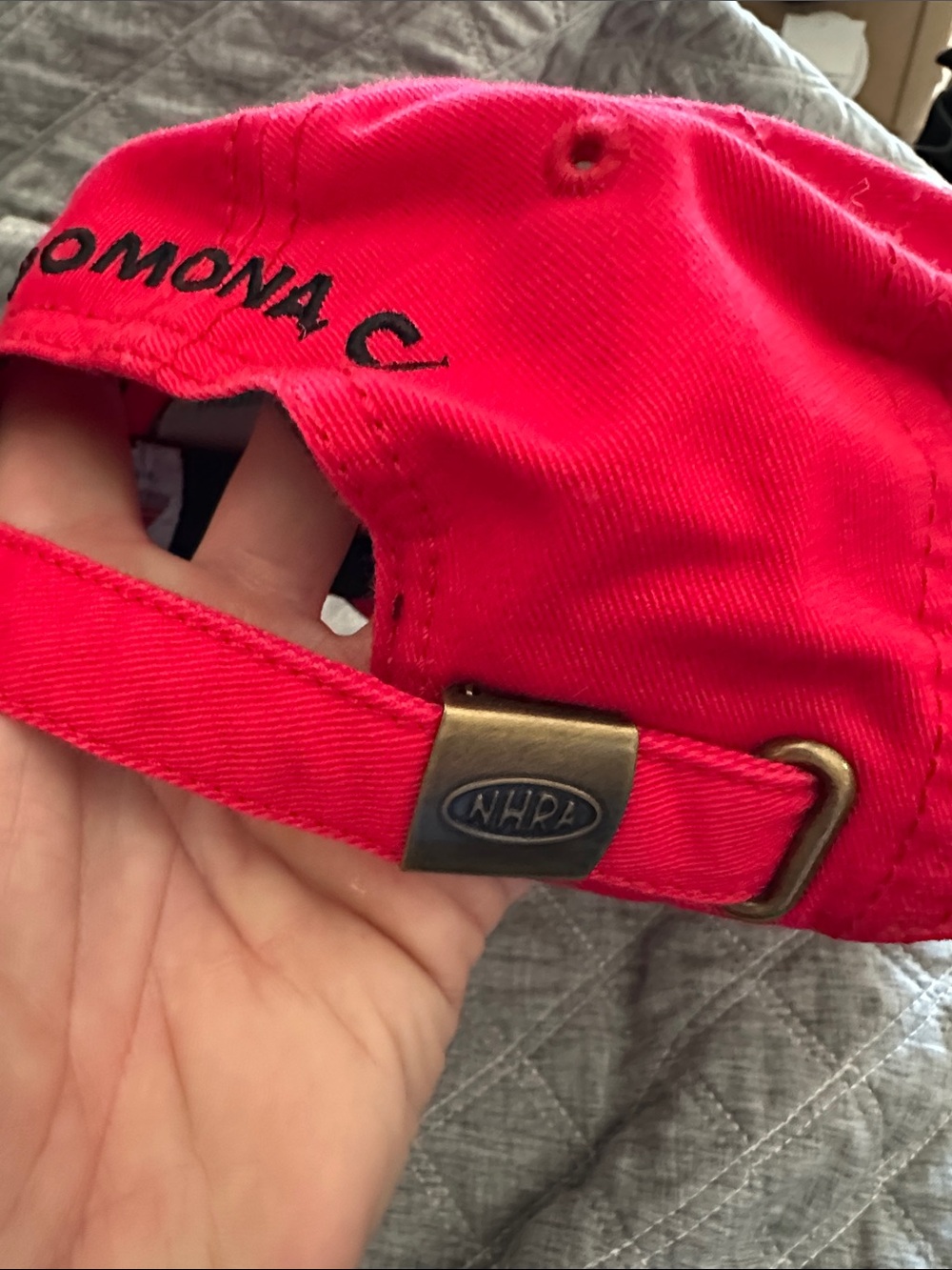 Top Eliminator 2002 Embroidered Red Baseball Cap - Picture 3 of 4